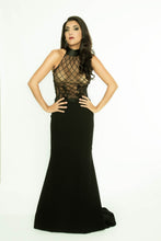 Fishtail Skirt with Transparent wrap around Top